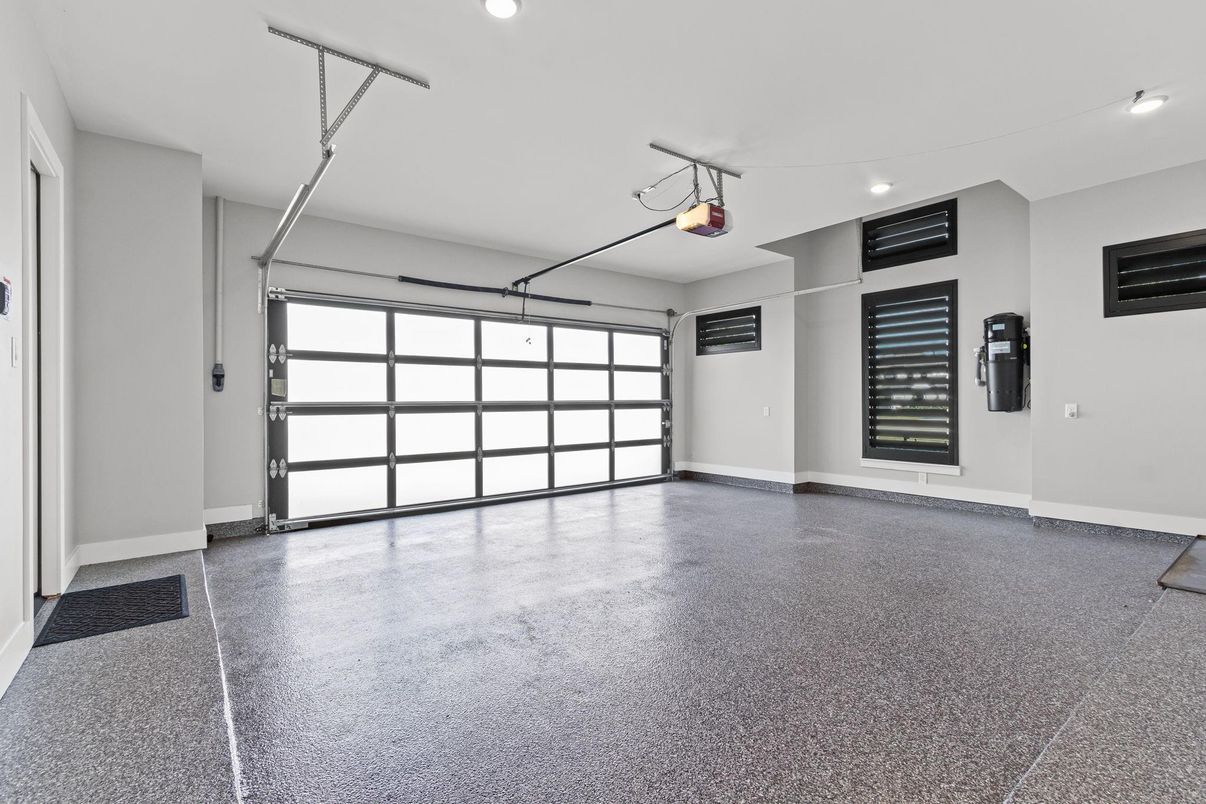 Garage, Interior, Recessed Lighting