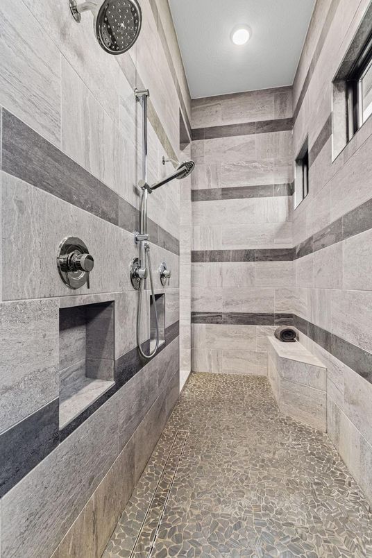 Bathroom, Interior, Recessed Lighting