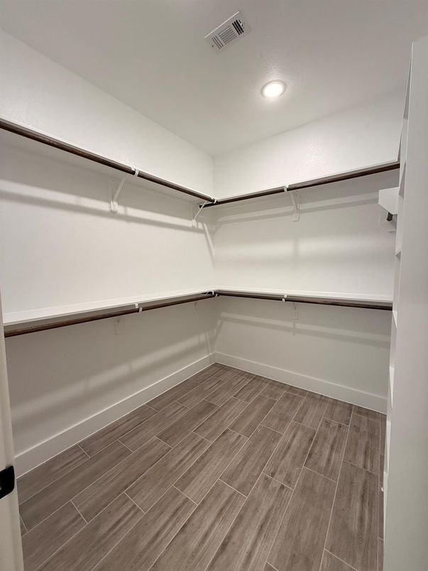 Interior, Recessed Lighting, Walk-in Closets, Wood Texture Flooring