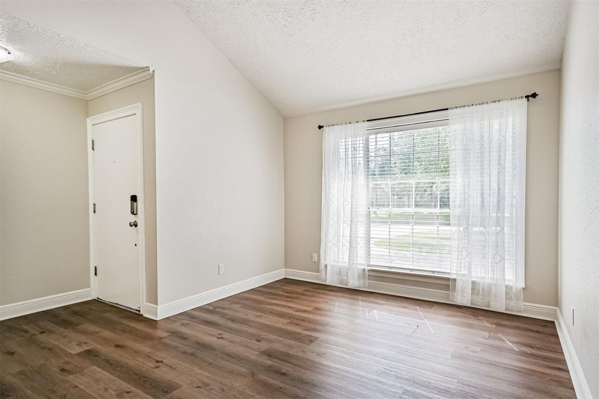 Empty room, Interior, Wood Texture Flooring