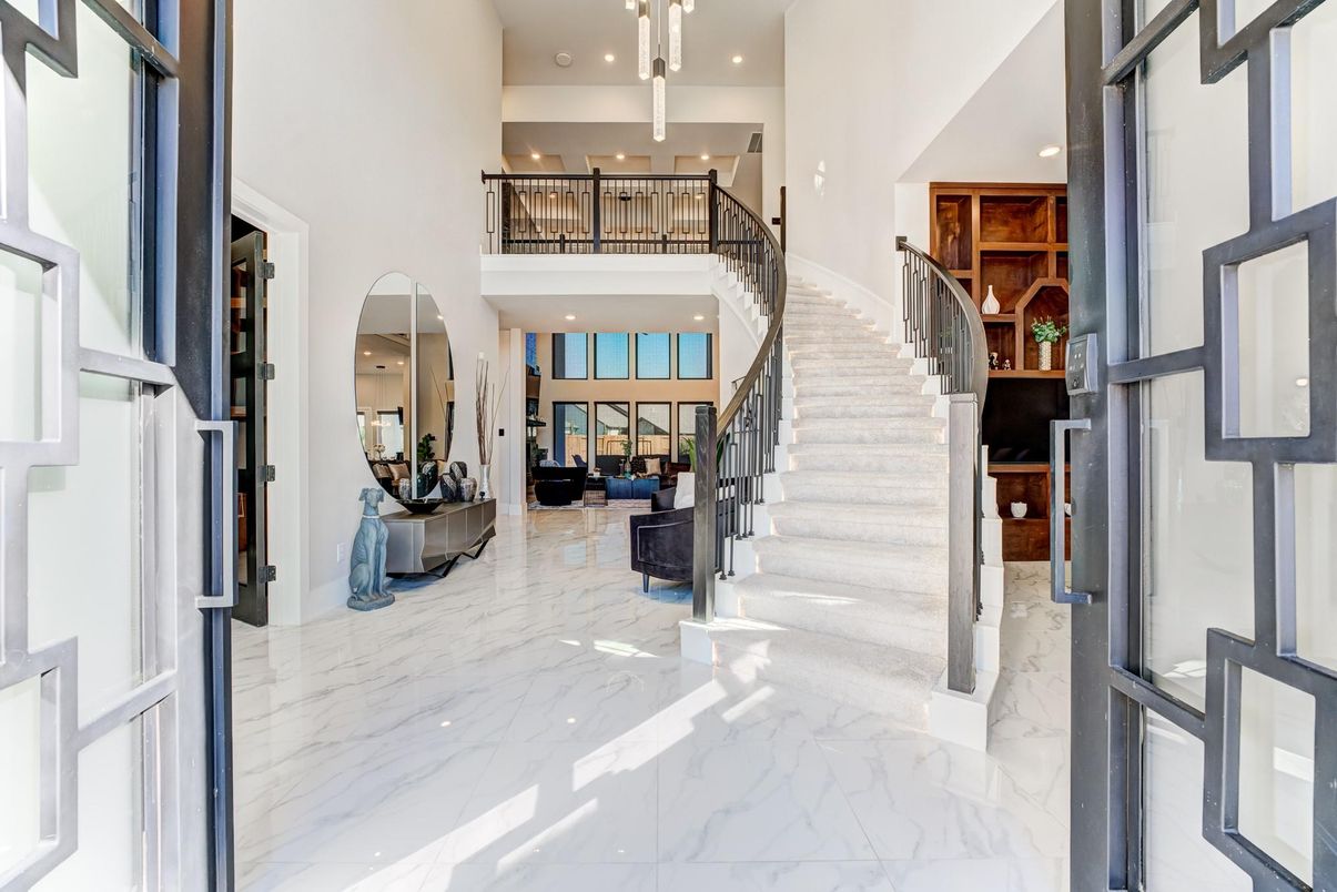 Interior, Marble, Pendant Lights, Recessed Lighting