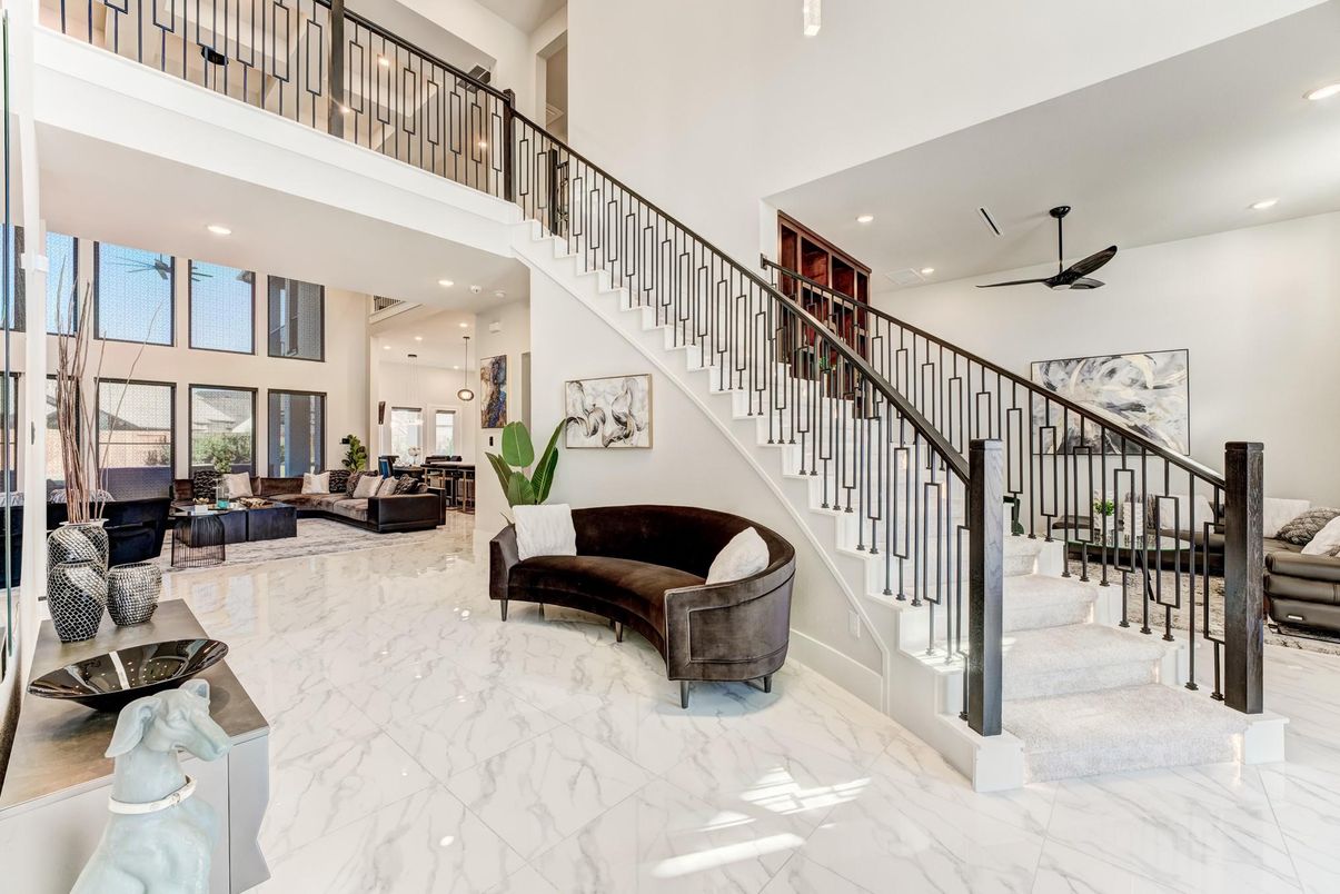 Interior, Living room, Marble, Recessed Lighting