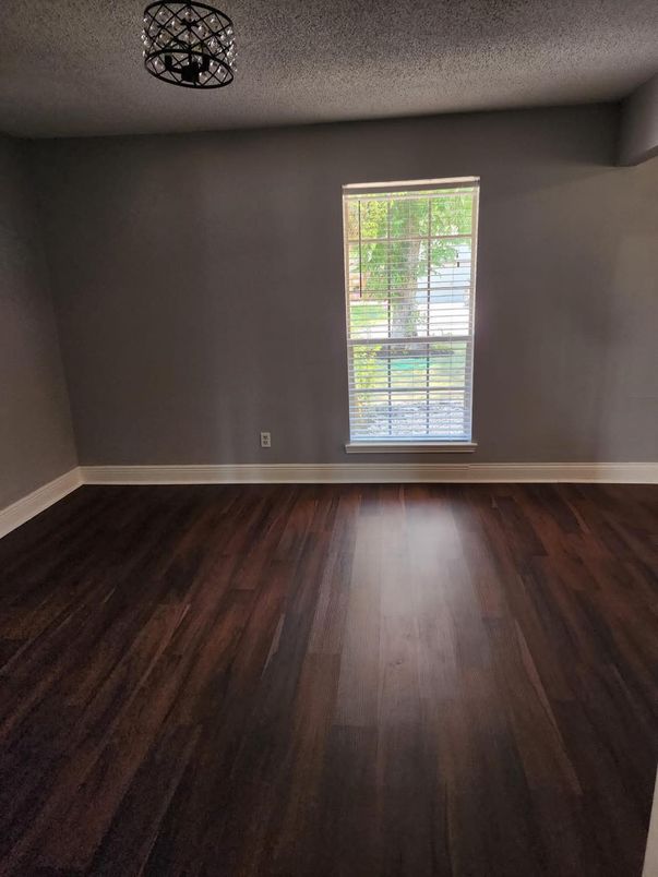 Empty room, Interior, Wood Texture Flooring