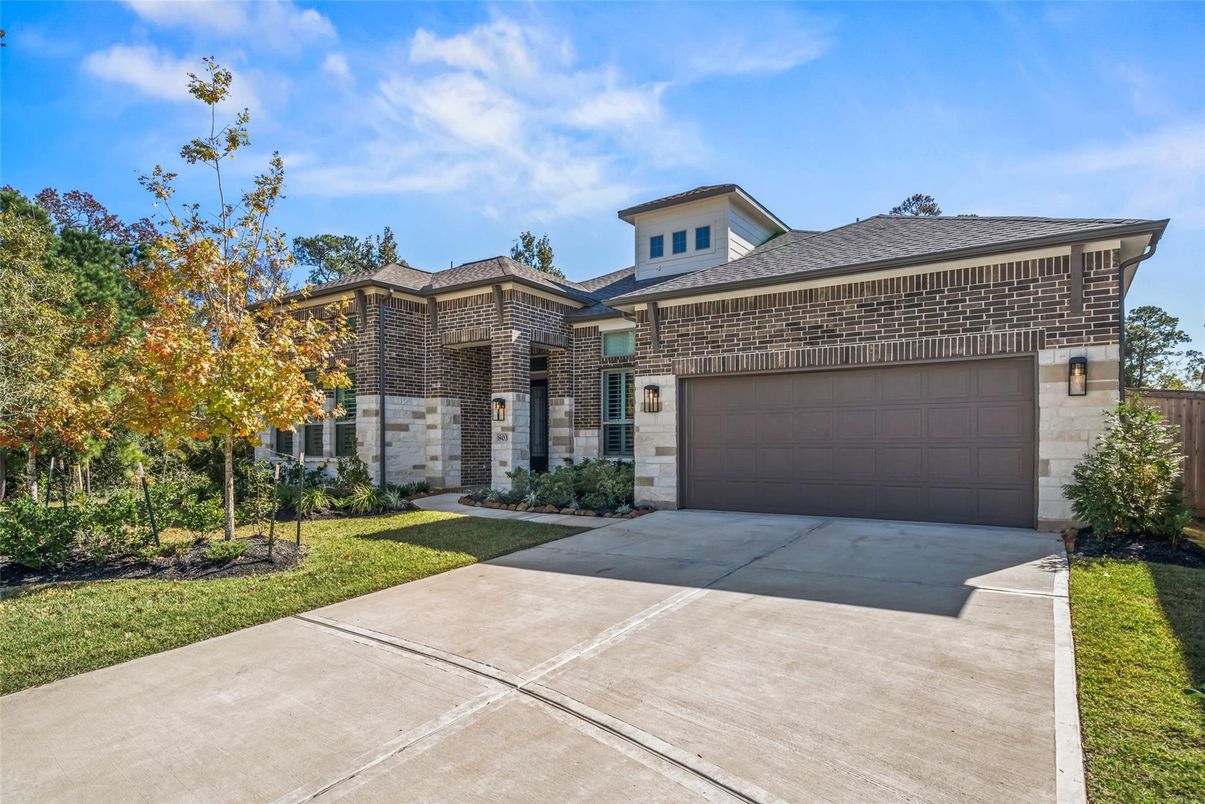 Attached, Exterior, Facade, Brick Facade, Brick Traditional