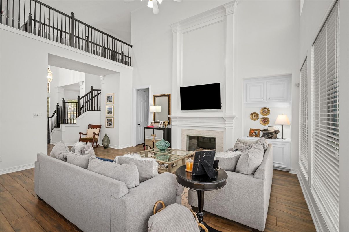 Fireplace, Interior, Living room, Wood Texture Flooring