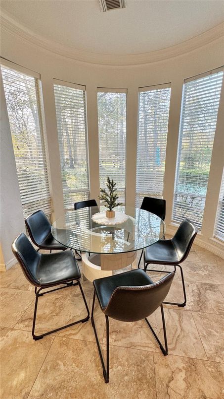 Dining room, Interior