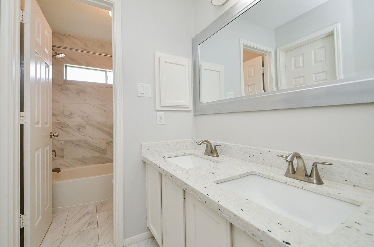 Bathroom, Dual Sink Vanities, Interior, Marble, Marble Walls