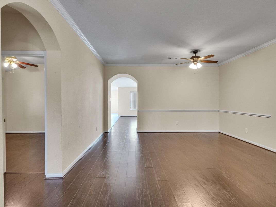 Empty room, Interior, Wood Texture Flooring