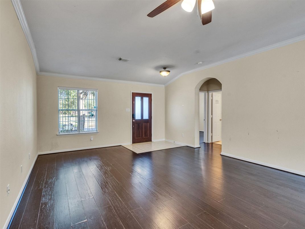 Empty room, Interior, Wood Texture Flooring