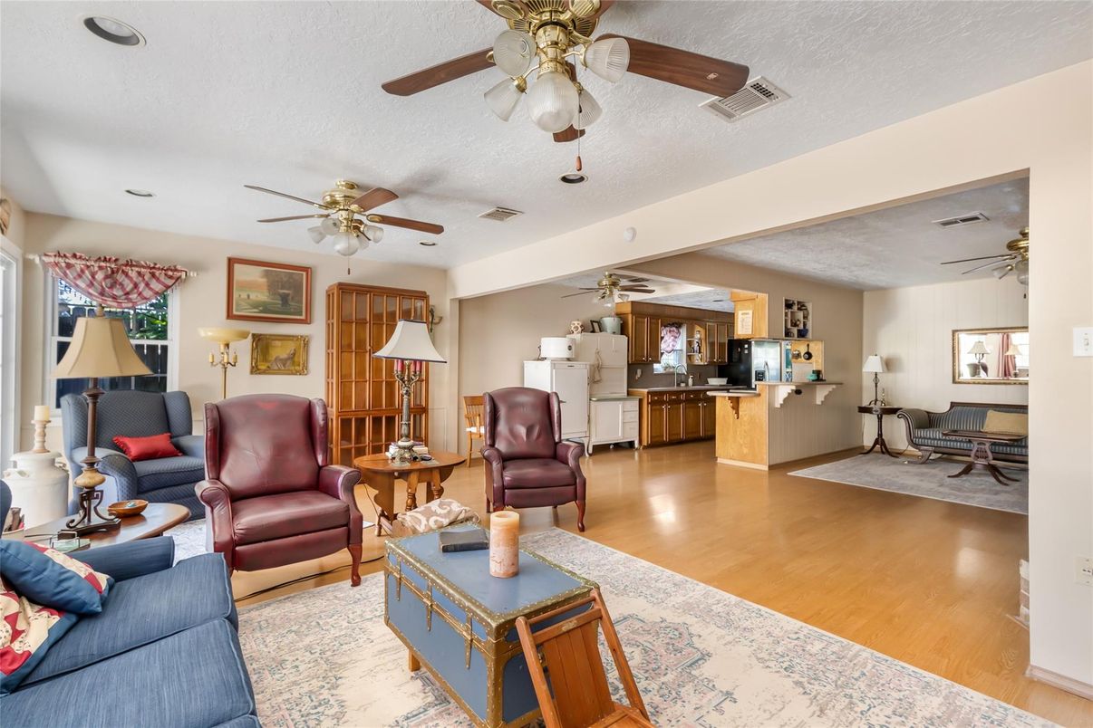 Interior, Kitchen, Living room, Wood Texture Flooring