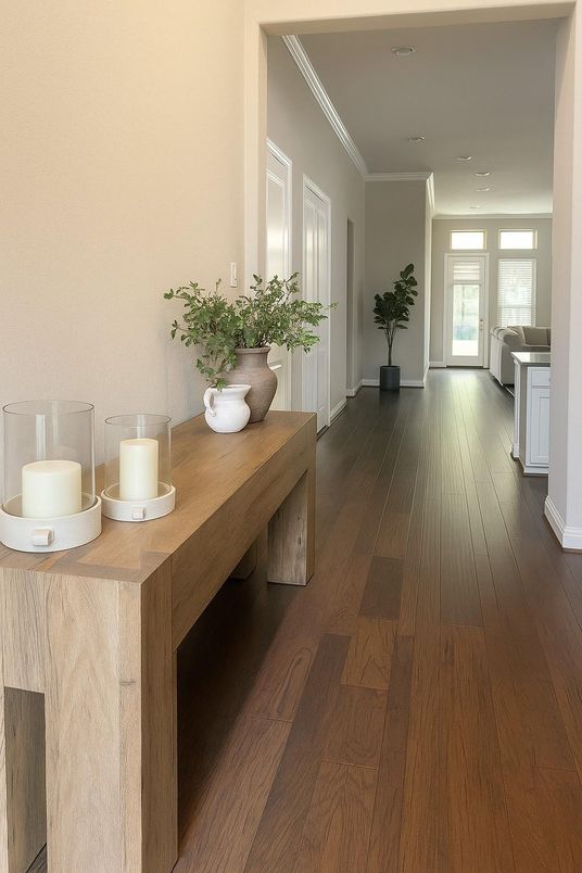 Interior, Recessed Lighting, Wood Texture Flooring