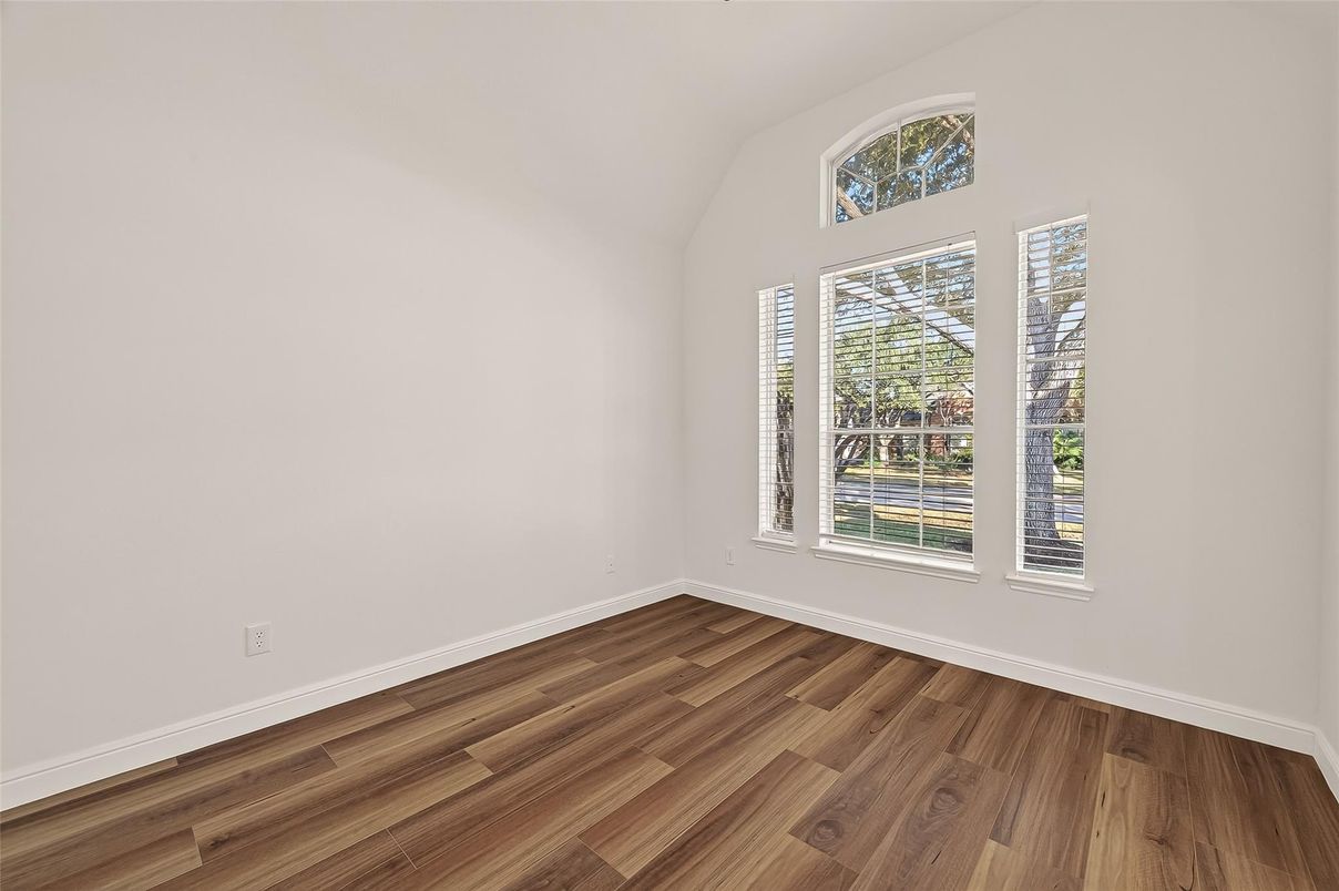 Empty room, Interior, Wood Texture Flooring