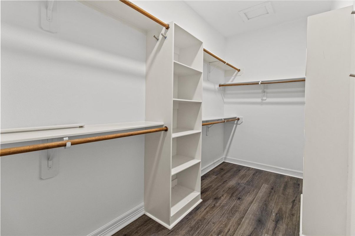Interior, Walk-in Closets, Wood Texture Flooring