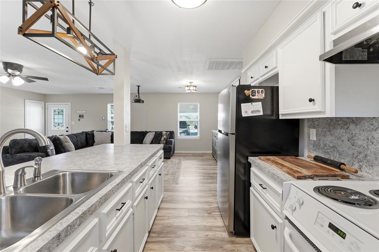 Interior, Kitchen, Living room, Wood Texture Flooring