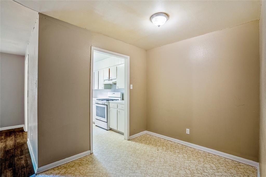 Empty room, Interior, Kitchen