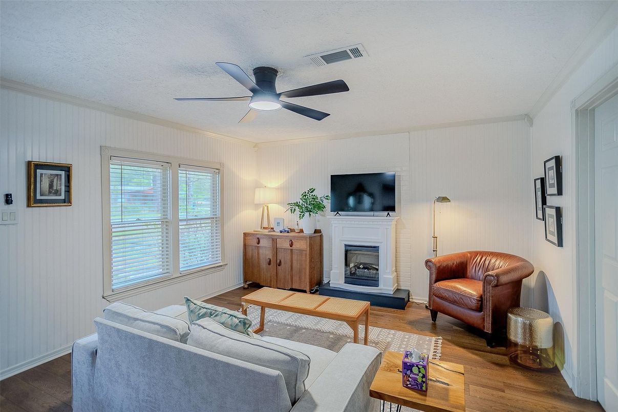 Fireplace, Interior, Living room, Wood Texture Flooring