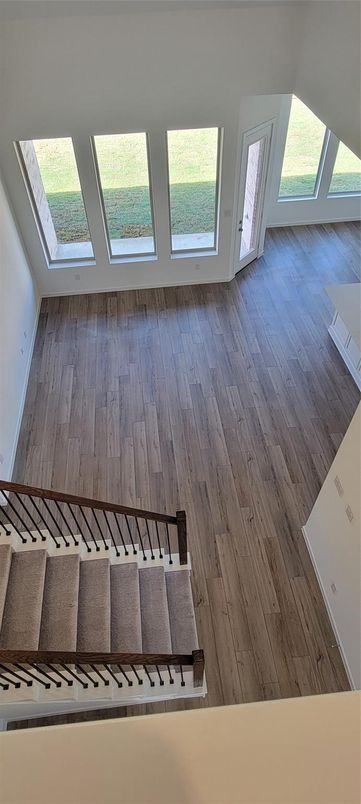 Empty room, Interior, Wood Texture Flooring