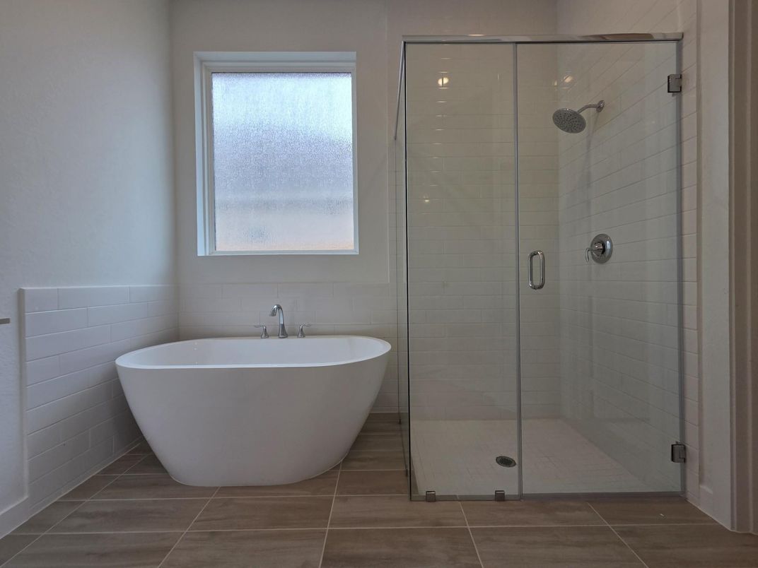 Bathroom, Free Standing Baths, Glass Shower, Interior