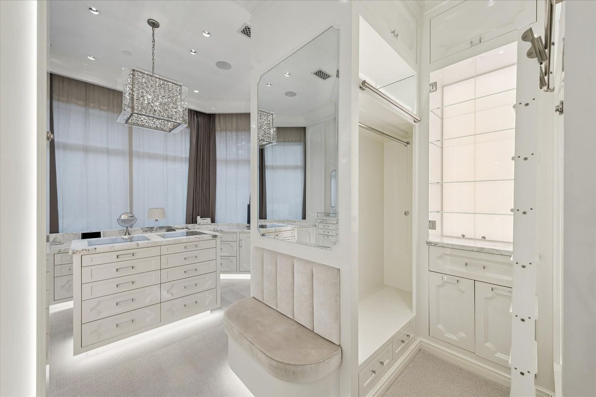 Bathroom, Chandelier, Interior, Pendant Lights, Recessed Lighting