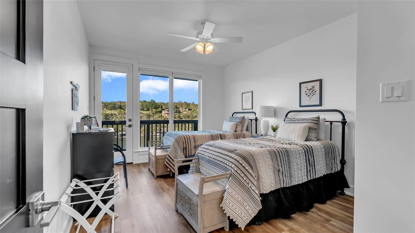 Bedroom, Interior, Water, Wood Texture Flooring