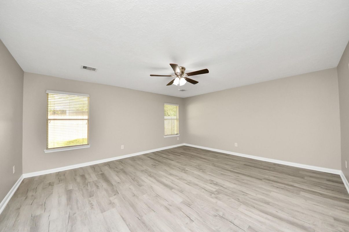 Empty room, Interior, Wood Texture Flooring