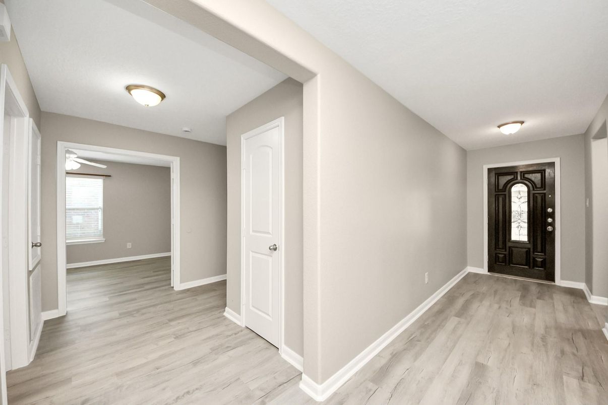 Empty room, Interior, Wood Texture Flooring