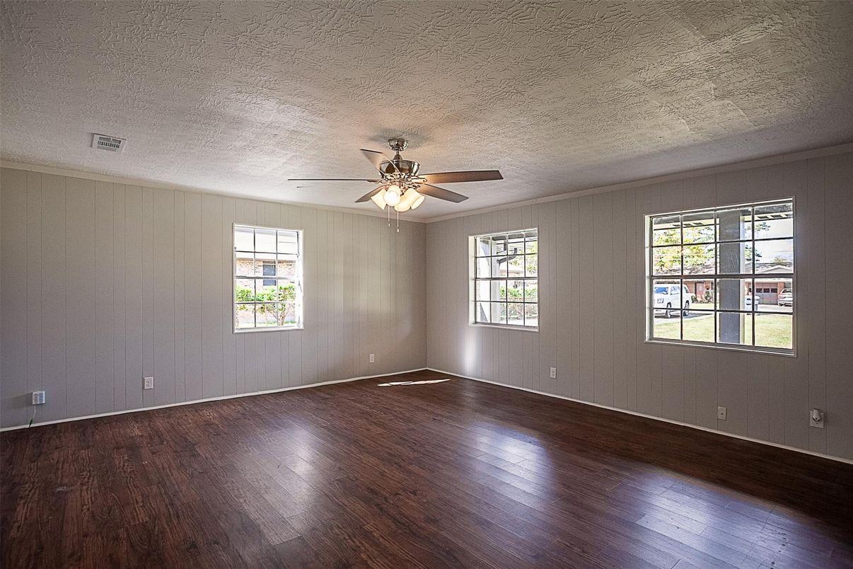 Empty room, Interior, Wood Texture Flooring
