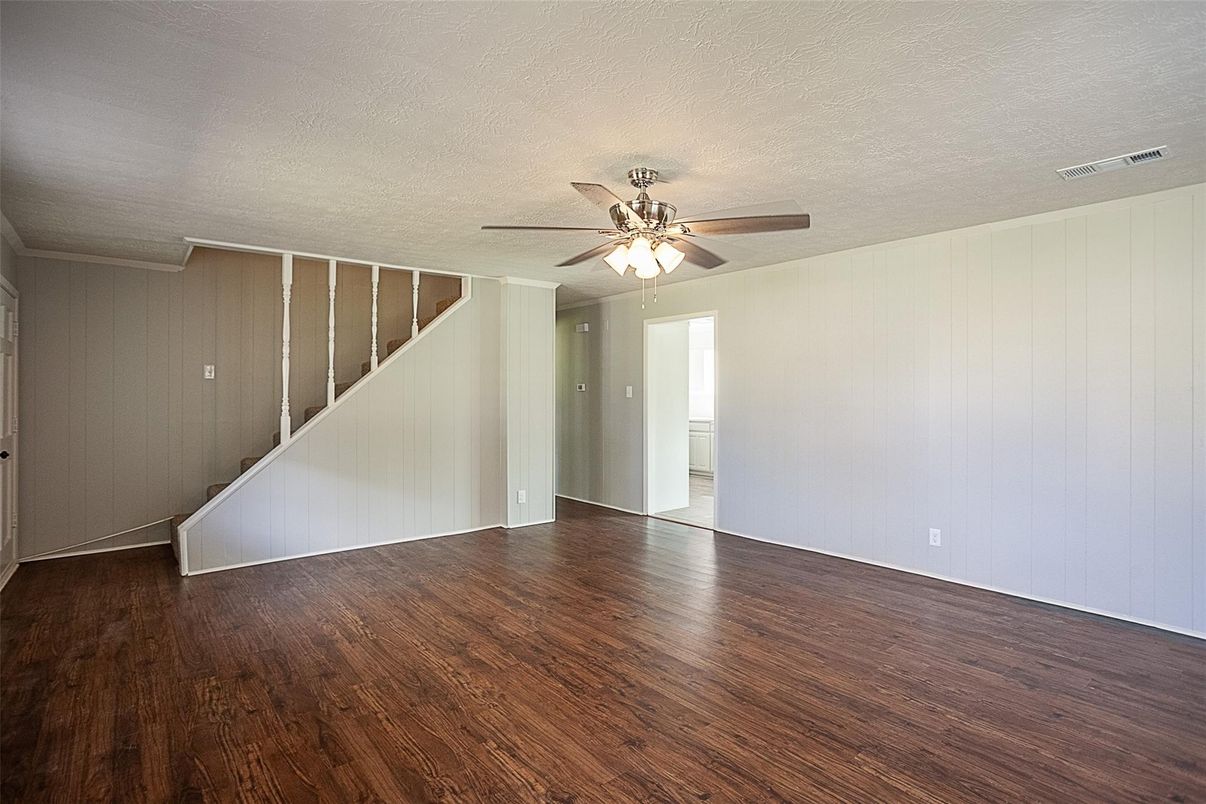 Empty room, Interior, Wood Texture Flooring