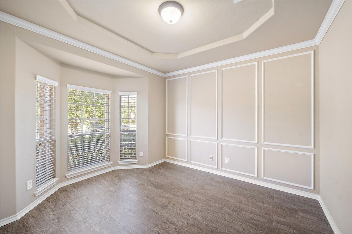 Empty room, Interior, Wood Texture Flooring