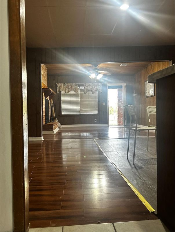 Interior, Wood Texture Flooring, Wooden Walls