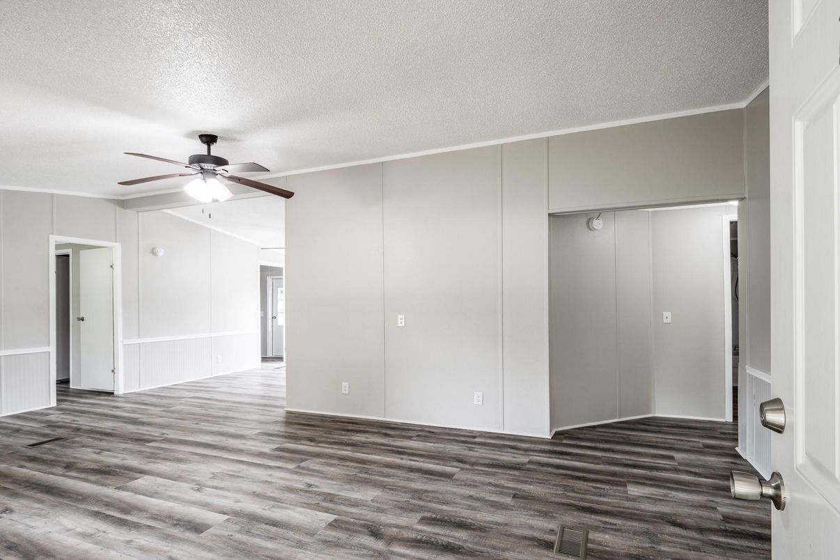 Empty room, Interior, Wood Texture Flooring
