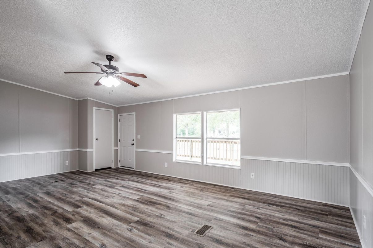 Empty room, Interior, Wood Texture Flooring