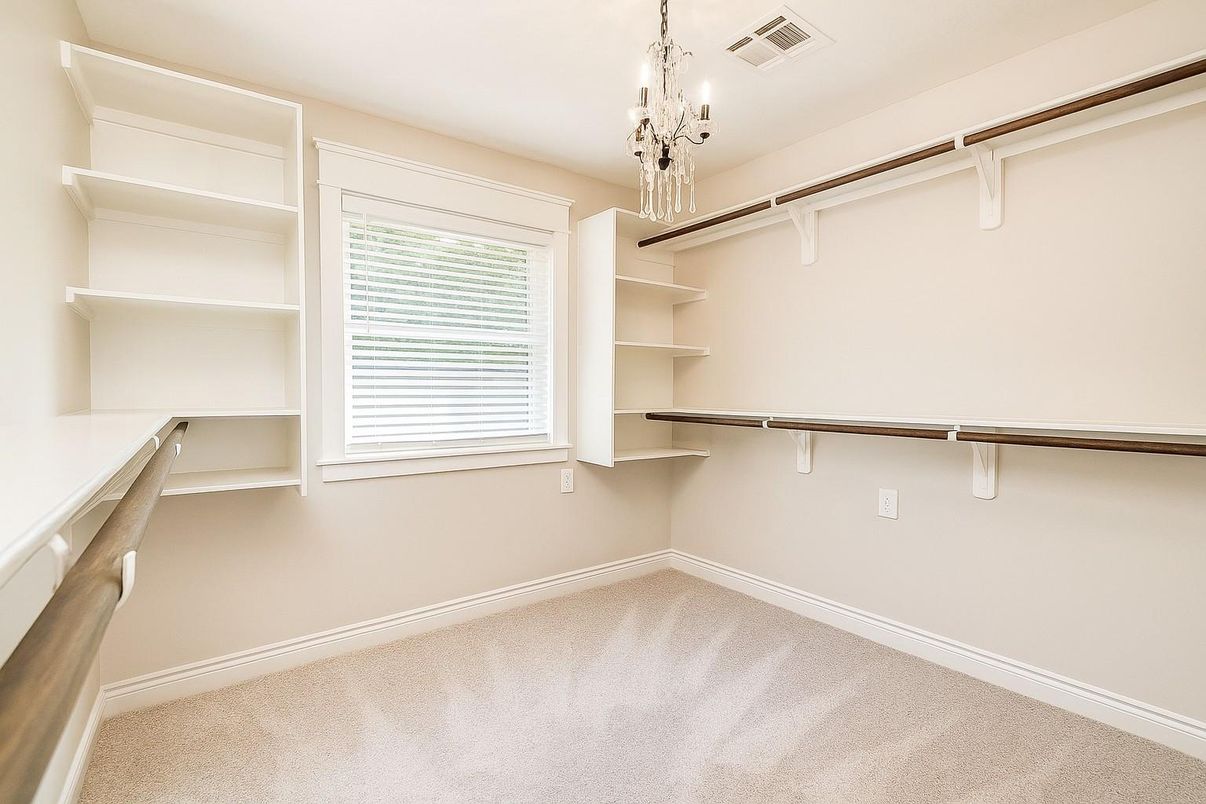 Chandelier, Empty room, Interior