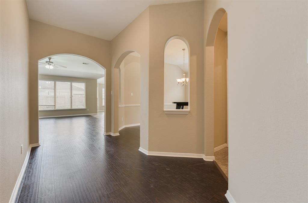 Chandelier, Interior, Wood Texture Flooring