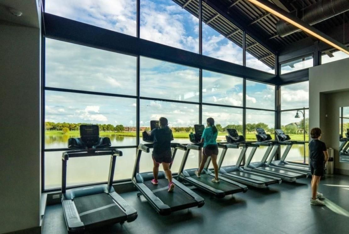 Fitness Equipment, Gym, Interior, Sun Room, Water