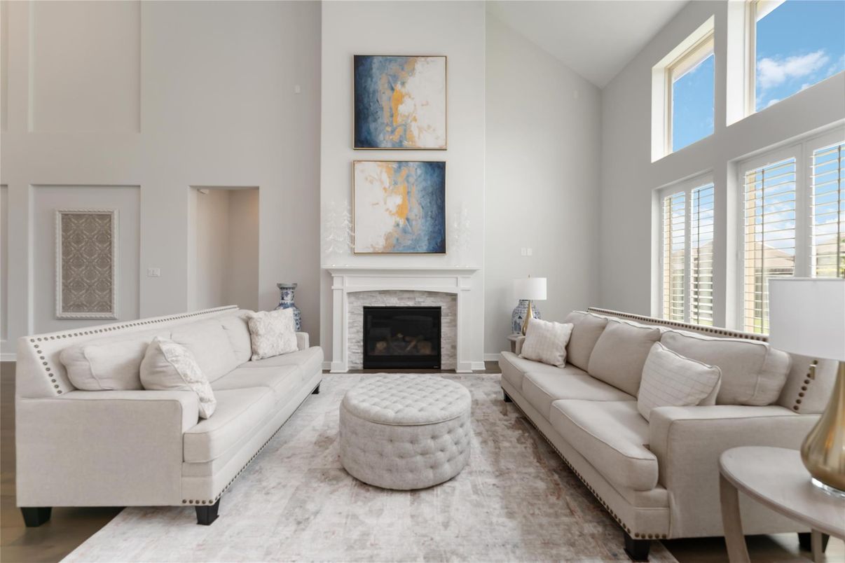 Fireplace, Interior, Living room