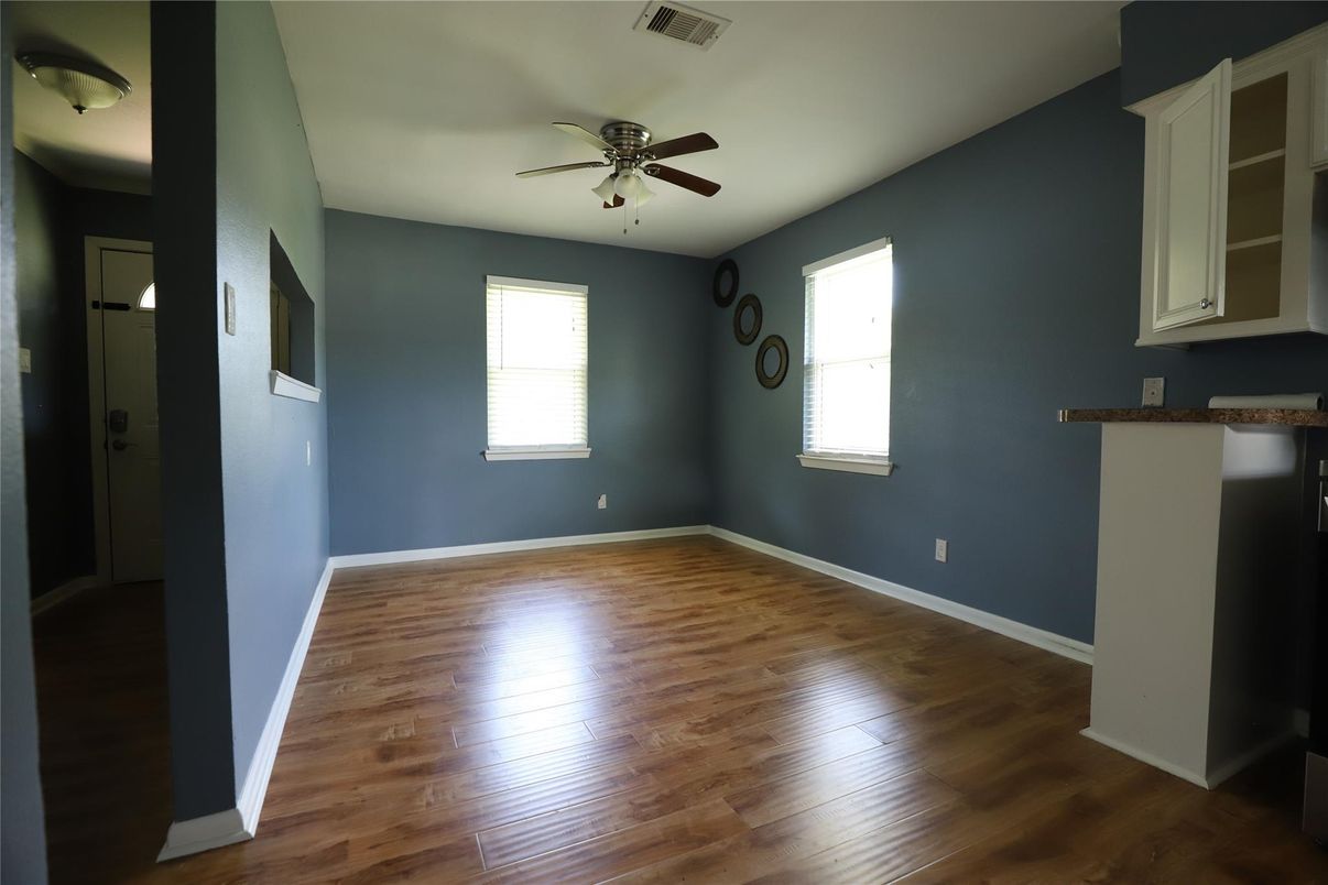 Empty room, Interior, Wood Texture Flooring