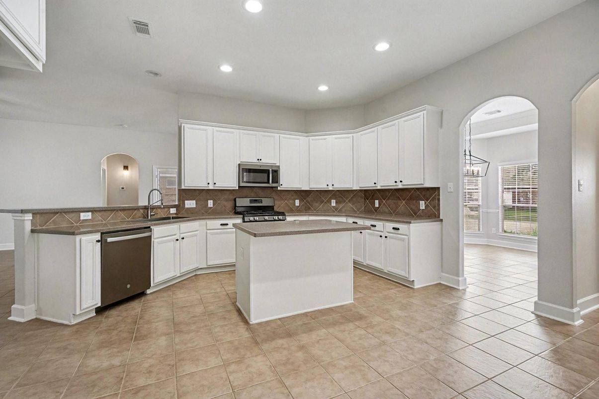 Interior, Kitchen, Recessed Lighting, Stainless Steel Appliances