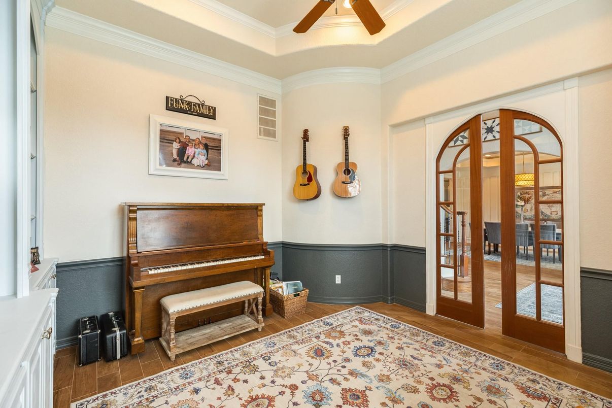 Interior, Piano, Wood Texture Flooring