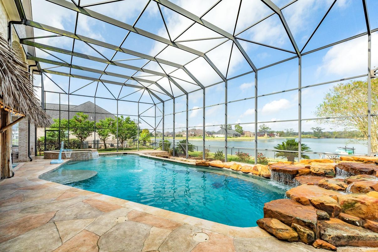 Glass Ceilings, Interior, Pool, Sun Room, Water