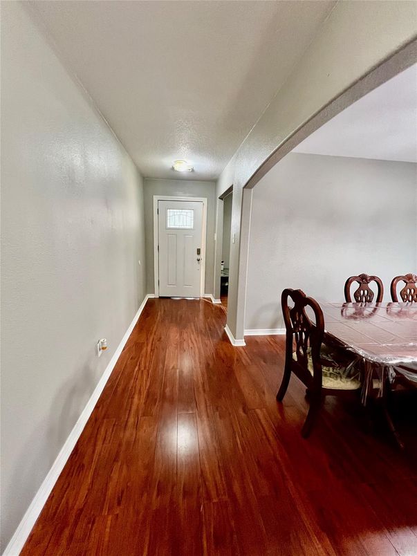 Dining room, Interior, Wood Texture Flooring