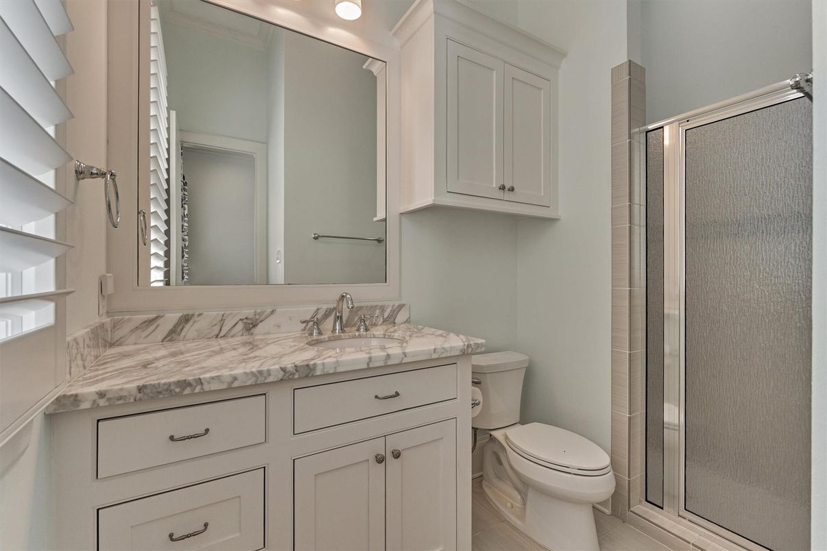 Bathroom, Glass Shower, Interior