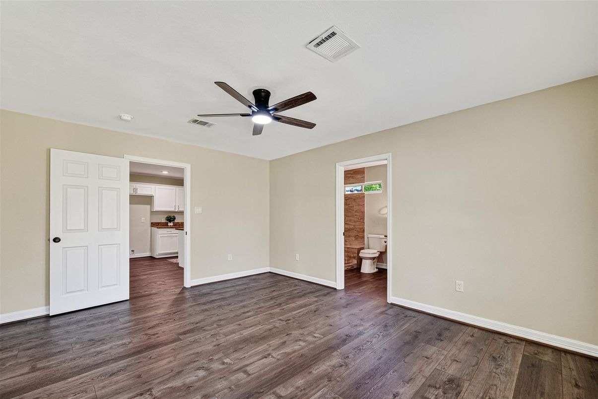 Empty room, Interior, Kitchen, Wood Texture Flooring