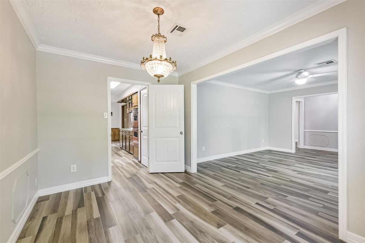 Empty room, Interior, Wood Texture Flooring