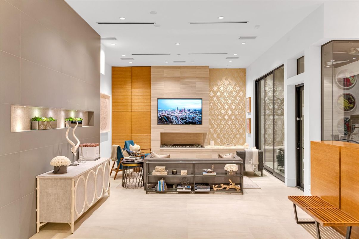 Interior, Recessed Lighting, Wooden Walls