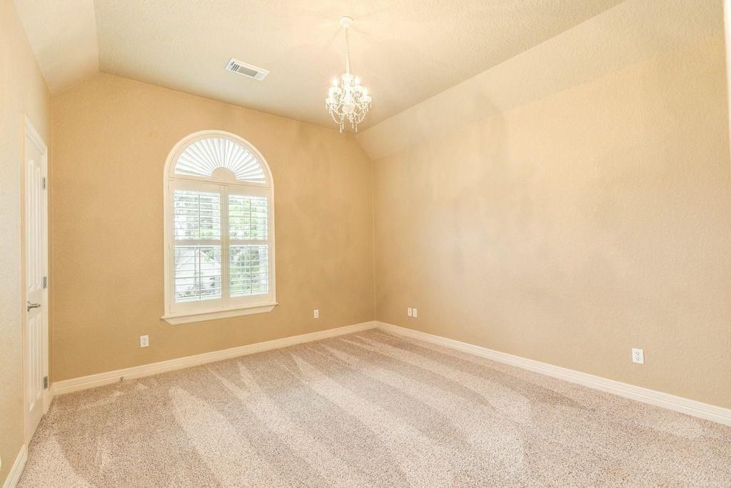 Chandelier, Empty room, Interior