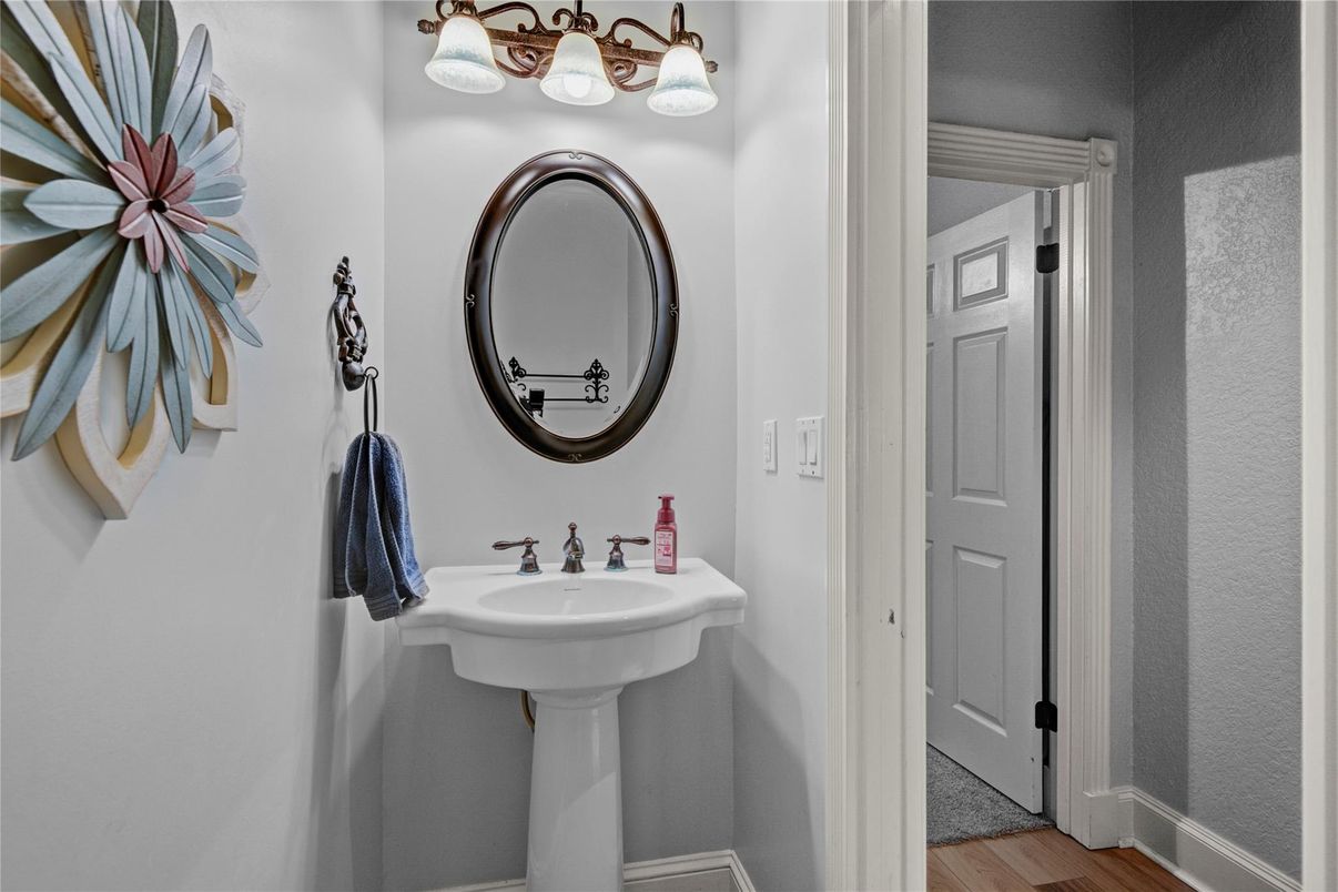 Bathroom, Interior, Wood Texture Flooring