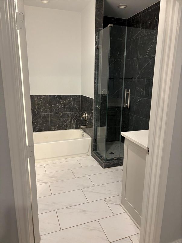 Bathroom, Glass Shower, Interior, Marble, Marble Walls