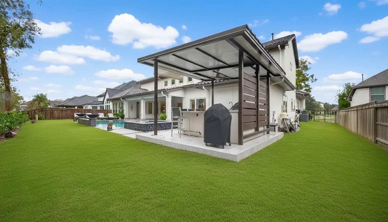 Backyard, Exterior, Pool