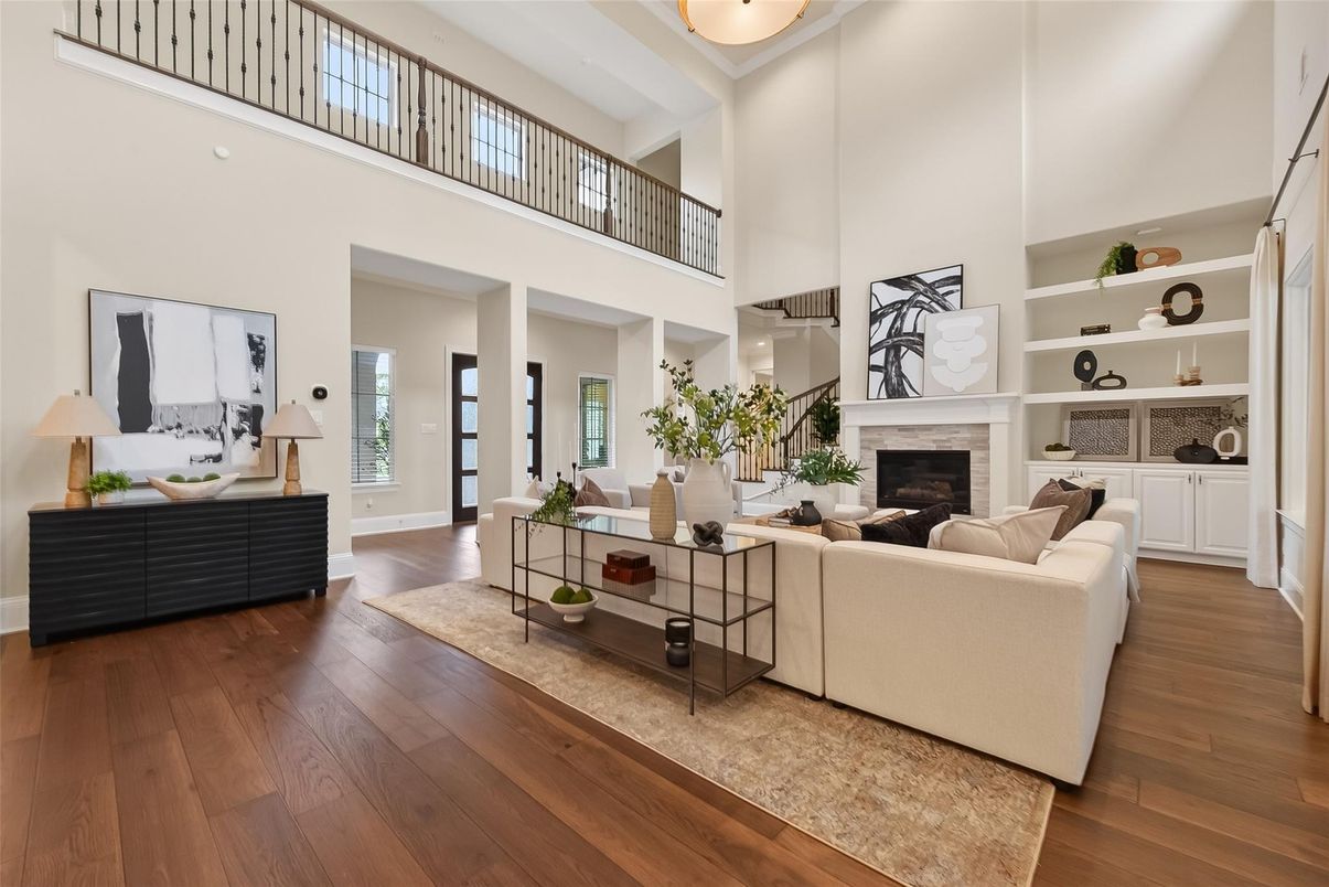 Fireplace, Interior, Living room, Wood Texture Flooring